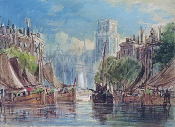 Widok na Rotterdam